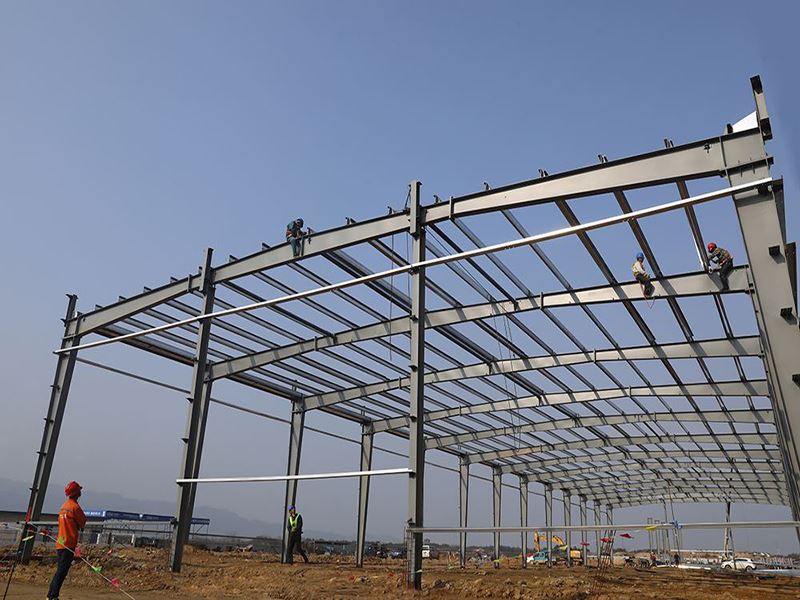portal frame building portal frame building